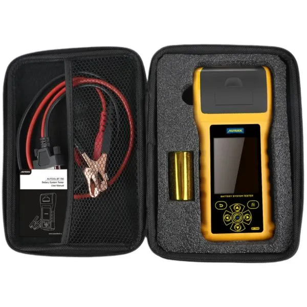 GT-BT760 - Autool Car Battery Tester with Printer 6- 32V Battery Test & Cranking Test & Charging Test & Max Load Test