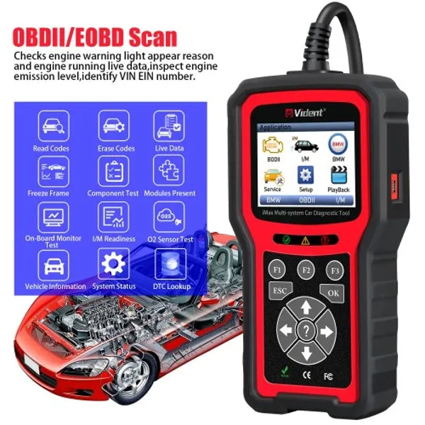 GT-iMax4311 - Vident Car Diagnostic Tool for Chrysler | Full System Diagnostic Scan Tool