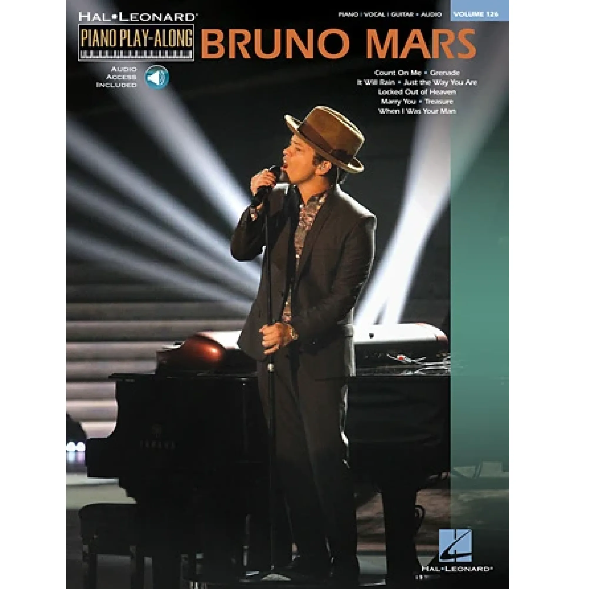 Hal Leonard HL00123121 Bruno Mars, Piano Play-Along