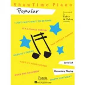 Hal Leonard HL00420152 ShowTime Piano - Level 2A - Popular