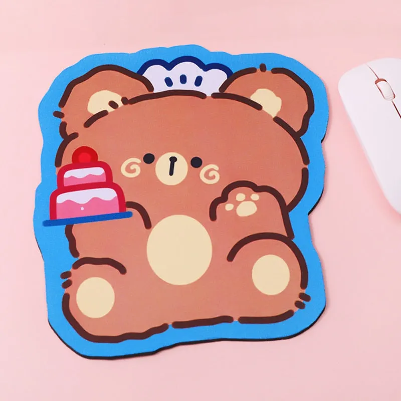 Happy Bear Small Mouse Pads