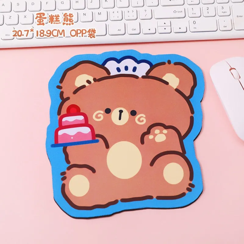 Happy Bear Small Mouse Pads