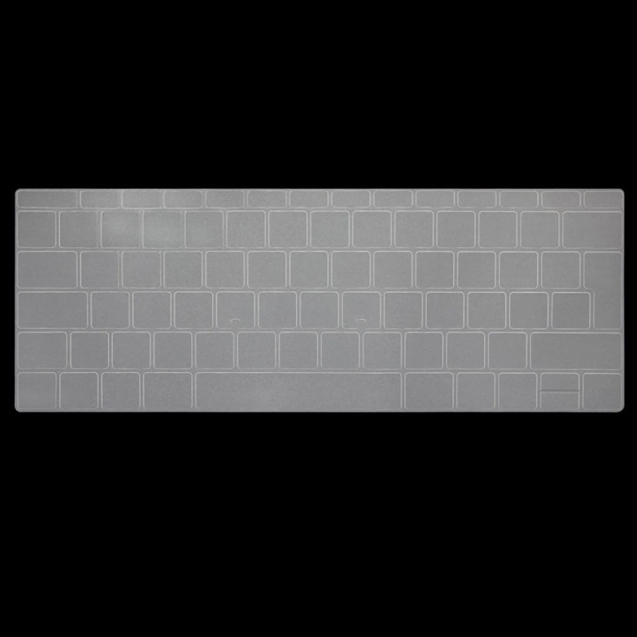 HAT PRINCE MacBook Pro 13 No Touchbar crystal case with keyboard protector - Black