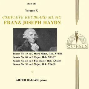 Haydn: Complete Keyboard Music, Vol. 10 - Artur Balsam