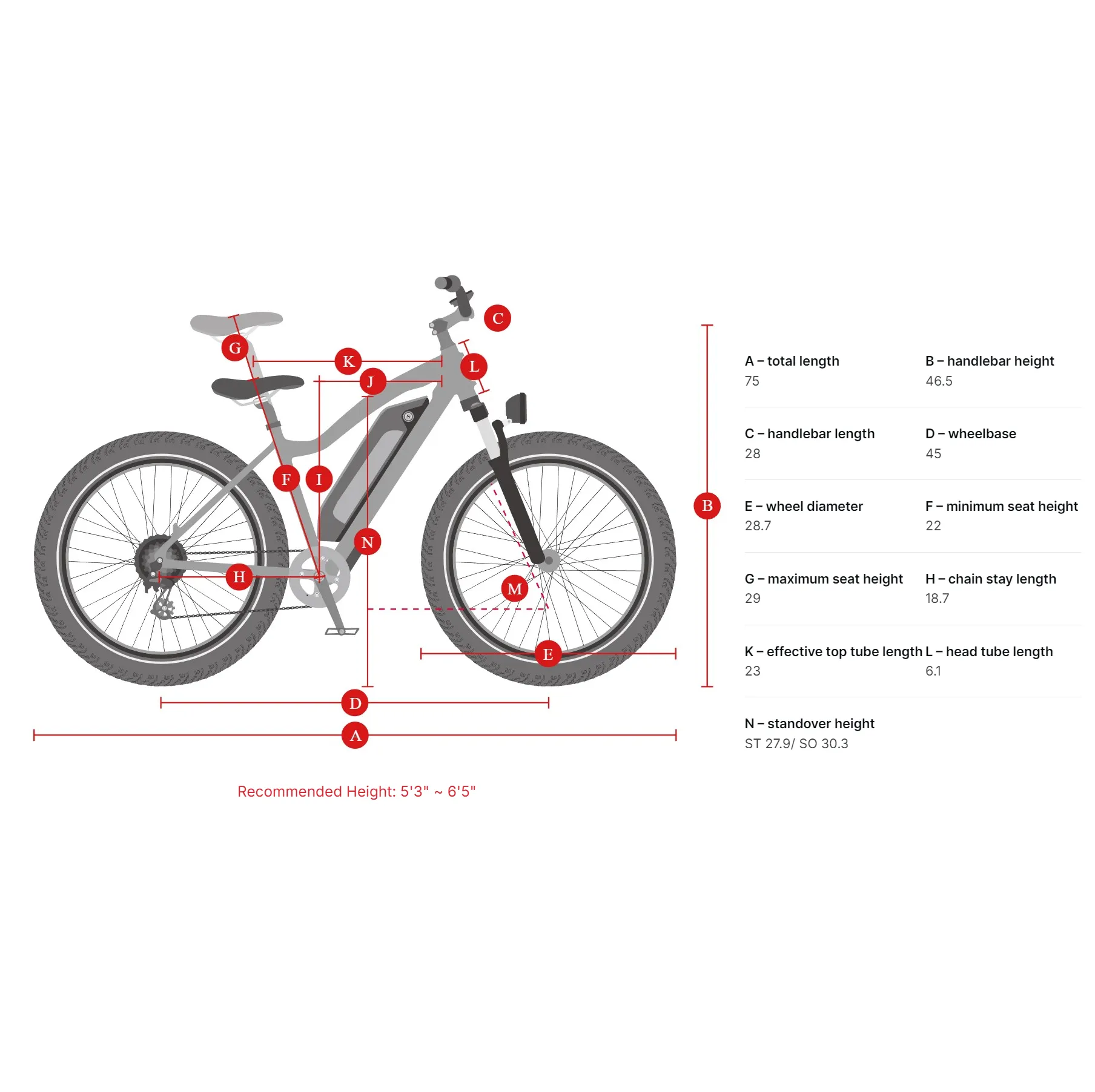 Himiway 750W D3 Cruiser Long Range Fat Tire Electric Bike