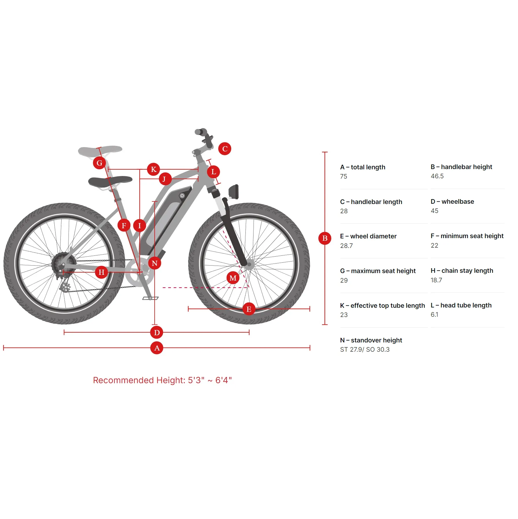 Himiway 750W D3 Cruiser Step-Thru Long Range All Terrain Electric Bike