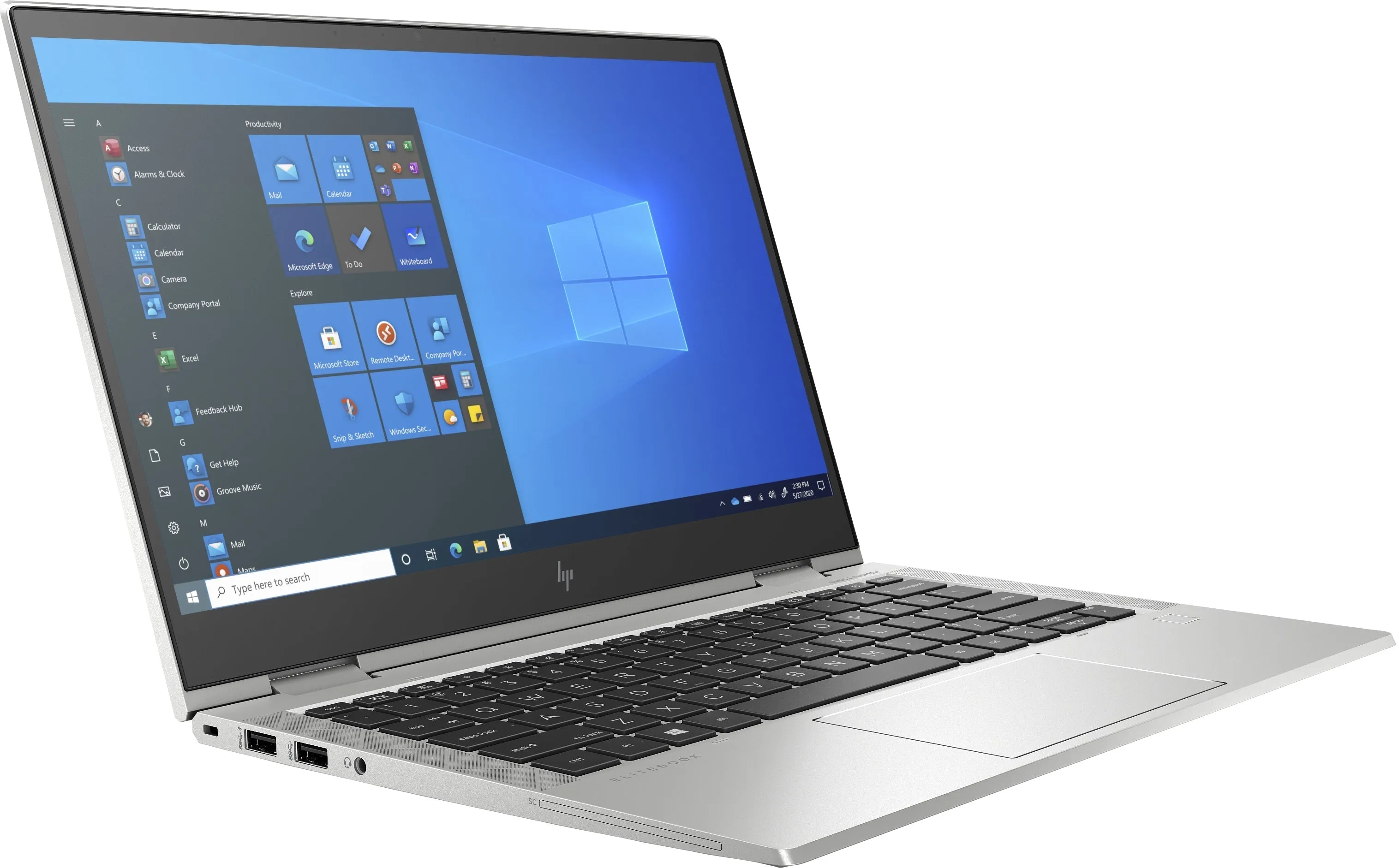 HP EliteBook X360 830 G8 13.3" FHD Convertible Notebook, Intel i5-1135G7, 2.40GHz, 16GB RAM, 256GB SSD, Win11DG - 60S81UT#ABA