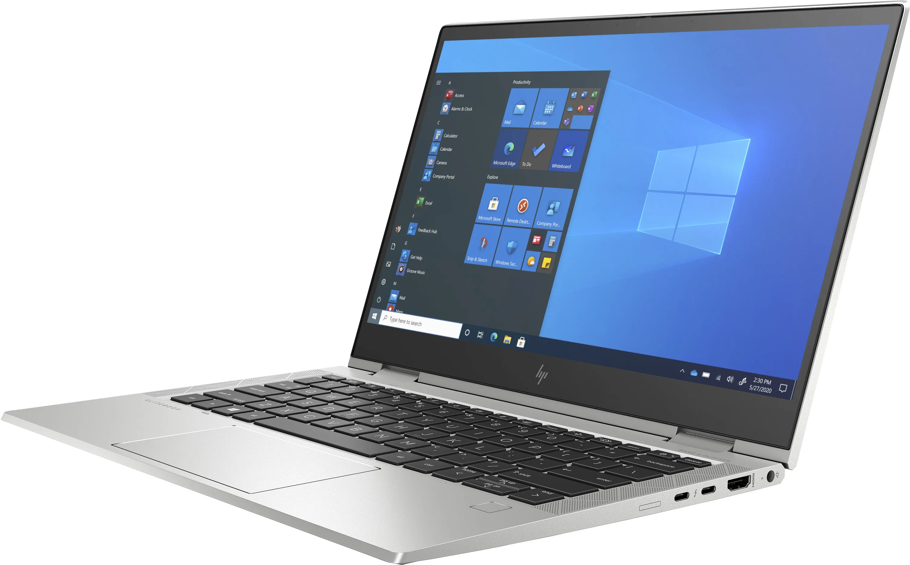 HP EliteBook X360 830 G8 13.3" FHD Convertible Notebook, Intel i5-1135G7, 2.40GHz, 16GB RAM, 256GB SSD, Win11DG - 60S81UT#ABA