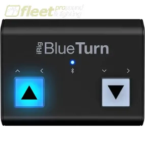 IK Multimedia iRig BlueTurn Wireless Page Turner for Smartphones and Tablets - IPIRIGBTURN