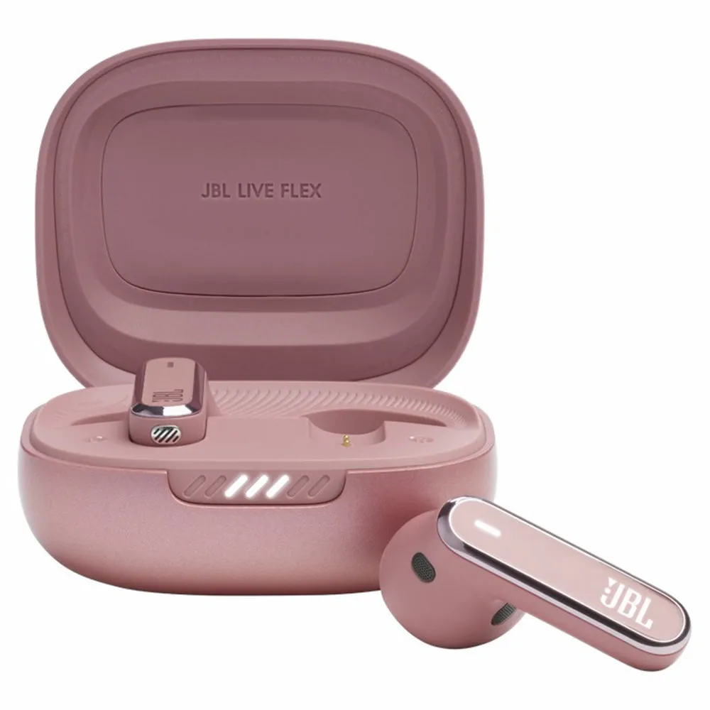 JBL Live Flex True In-Ear Wireless Noise Cancelling Earbuds - Rose | JBLLIVEFLEXROS