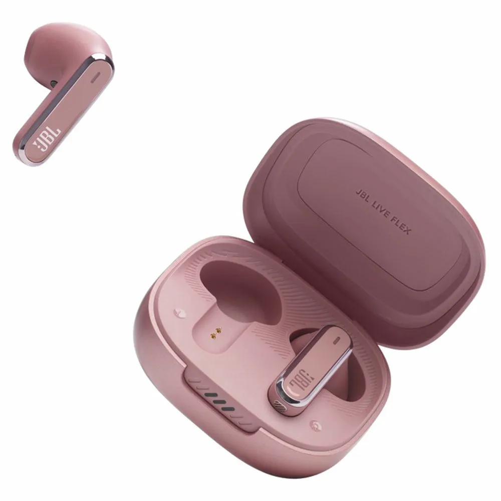 JBL Live Flex True In-Ear Wireless Noise Cancelling Earbuds - Rose | JBLLIVEFLEXROS