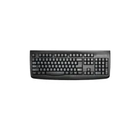 Kensington Pro Fit Wireless Keyboard - Black - Wireless Connectivity - RF - USB Interface - QWERTY Layout - Desktop Computer - Membrane Keyswitch - Black