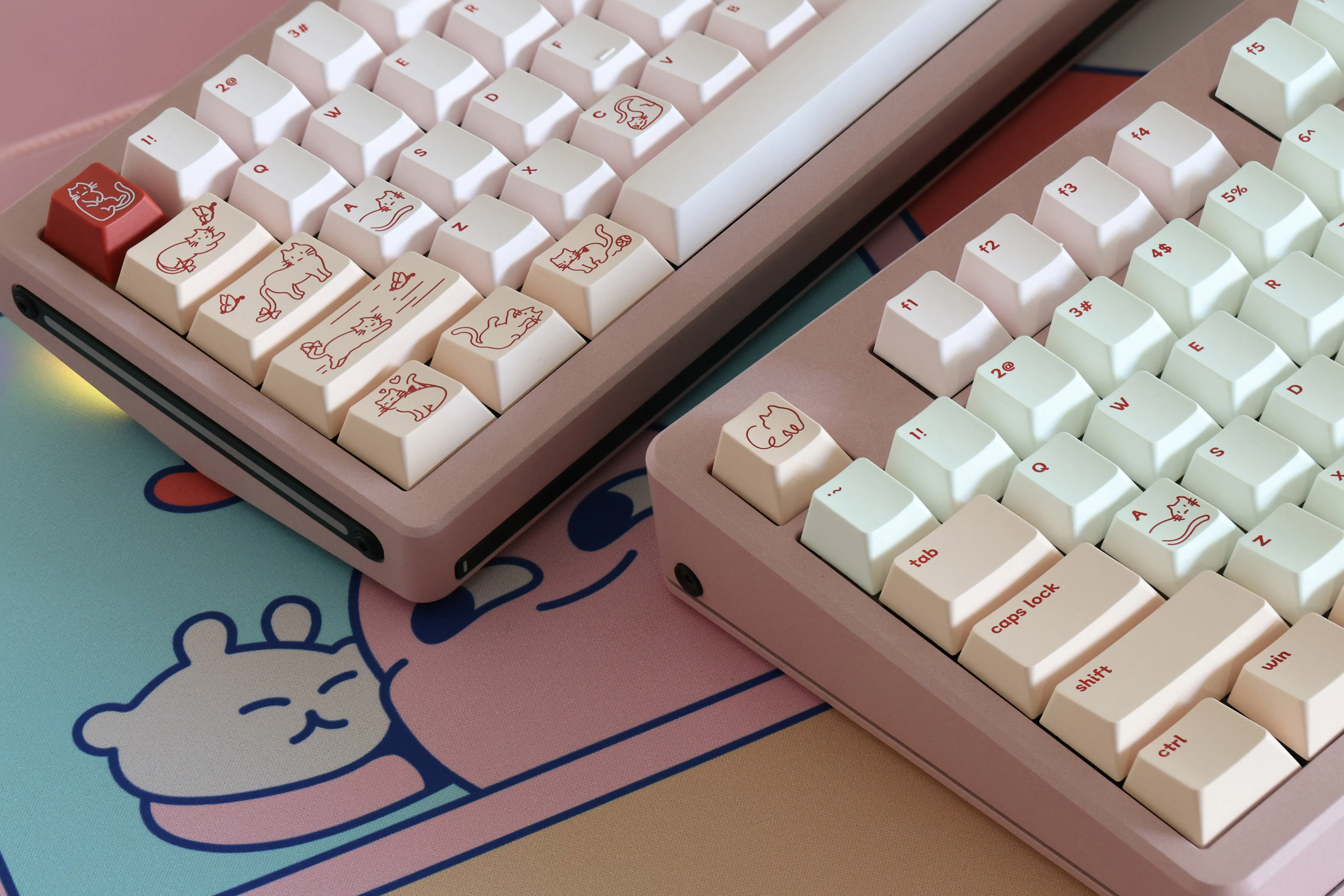 KEYBOARD SCIENCE PBT LUNA KEYCAP SET