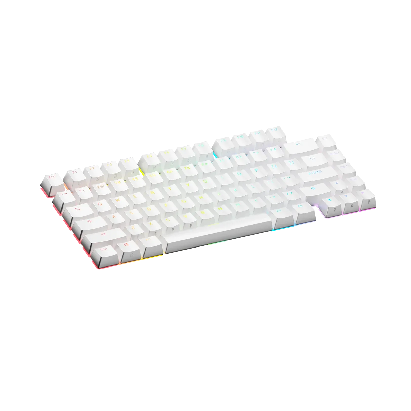 Keycaps Backlit White US