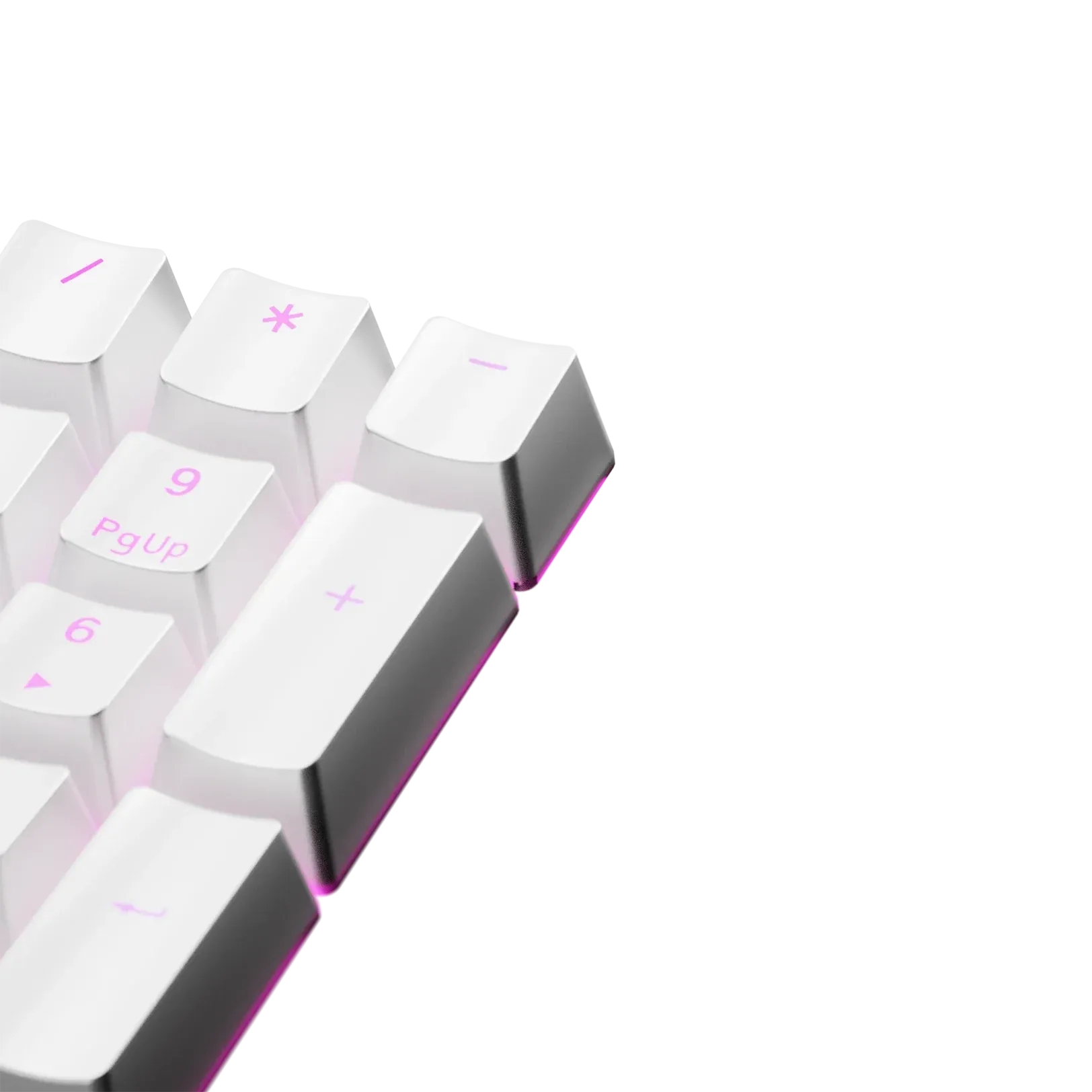 Keycaps Backlit White US