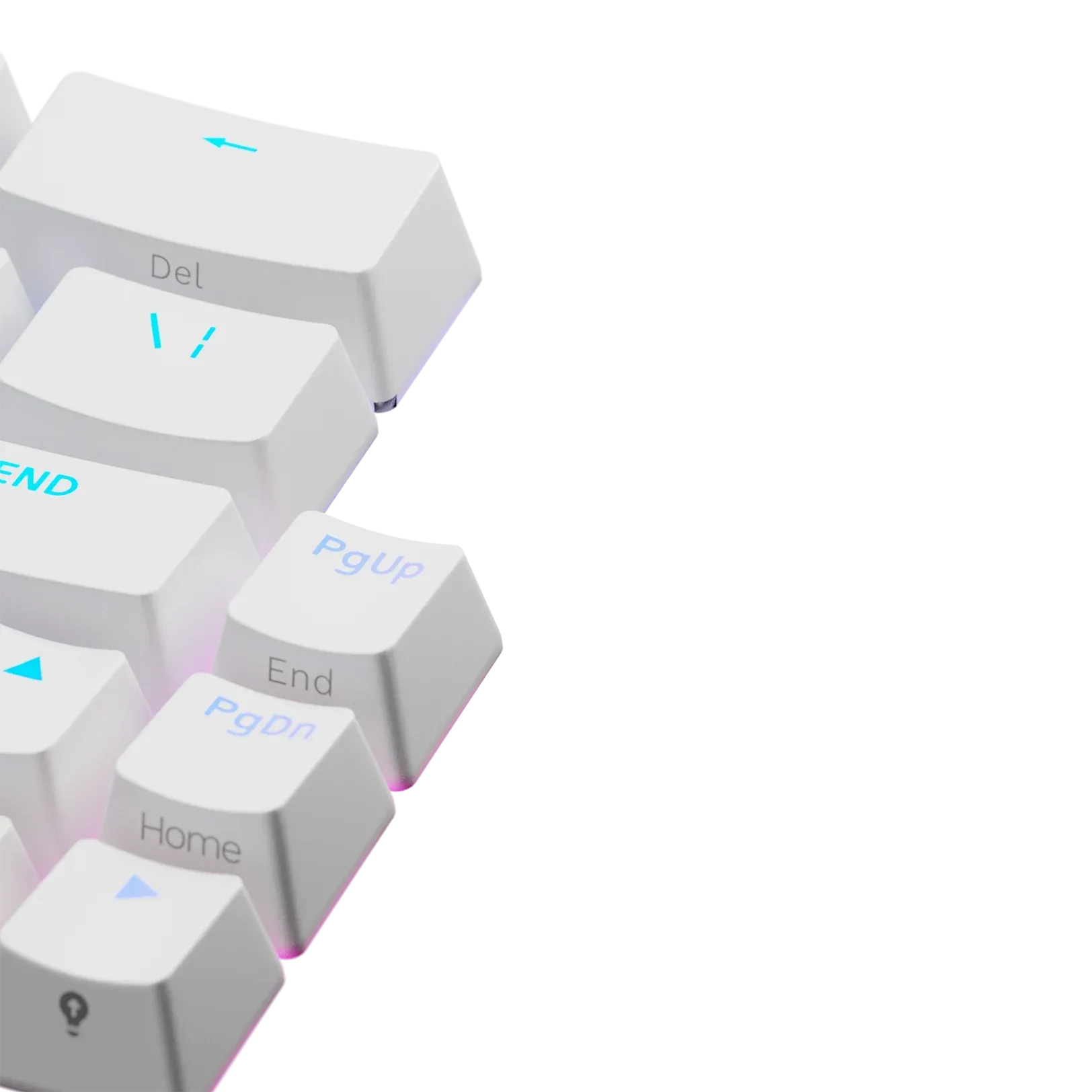 Keycaps Backlit White US