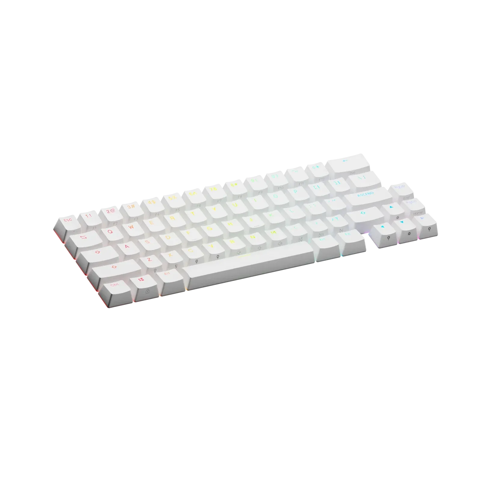 Keycaps Backlit White US