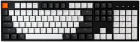 Keychron C2 Full Size Wired Mechanical Keyboard, Hot-swappable, White Backlight, Gateron (Brown Switch) (C2B1)