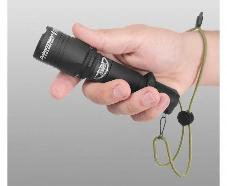 Lanterna Armytek Dobermann Pro Tactical Flashlight 1400 Lumeni