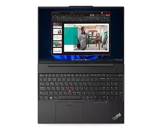 Lenovo Laptop ThinkPad E16 Gen 2 - Brand New Intel Core Ultra 7 16GB DDR5 RAM 512GB SSD 16-Core Processor Windows 11 Pro Backlit Keyboard 16" FHD  Screen