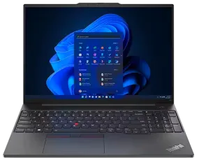 Lenovo Laptop ThinkPad E16 Gen 2 - Brand New Intel Core Ultra 7 16GB DDR5 RAM 512GB SSD 16-Core Processor Windows 11 Pro Backlit Keyboard 16" FHD  Screen