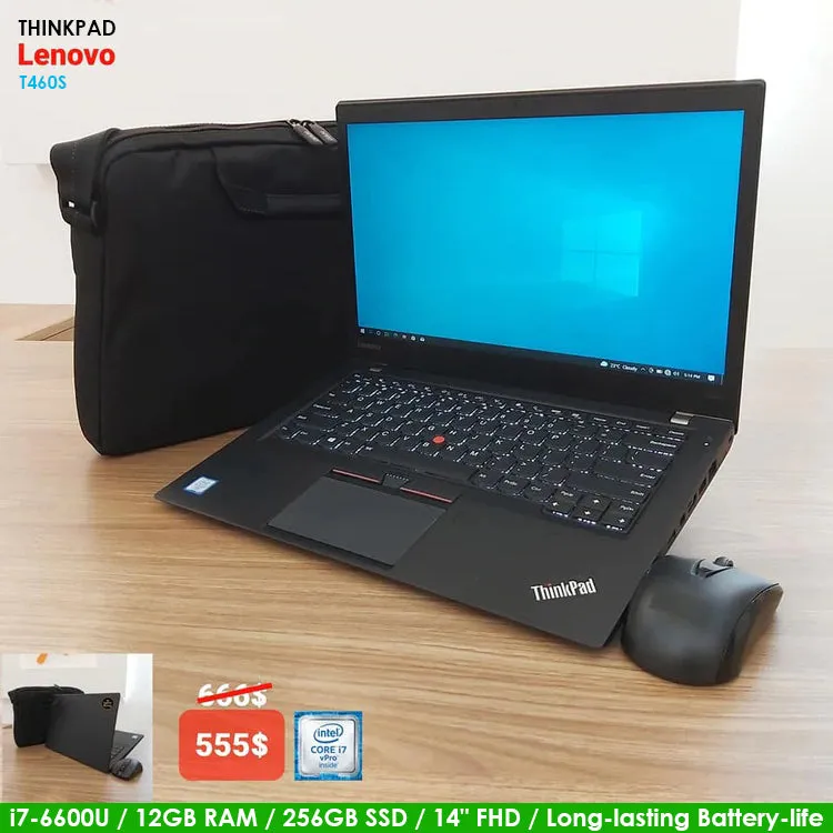 Lenovo ThinkPad T460s i7 Ultrabook Laptop (New Open Box)