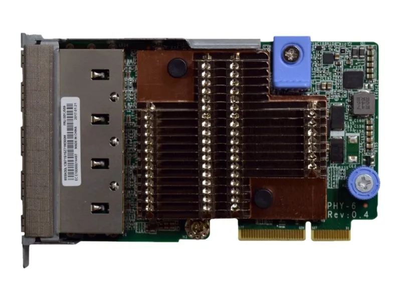 Lenovo Thinksystem - Network Adapter - Lan-On-Motherboard (Lom) - 10Gb Ethernet X 4 - For Thinkagile Hx2320 Appliance, V