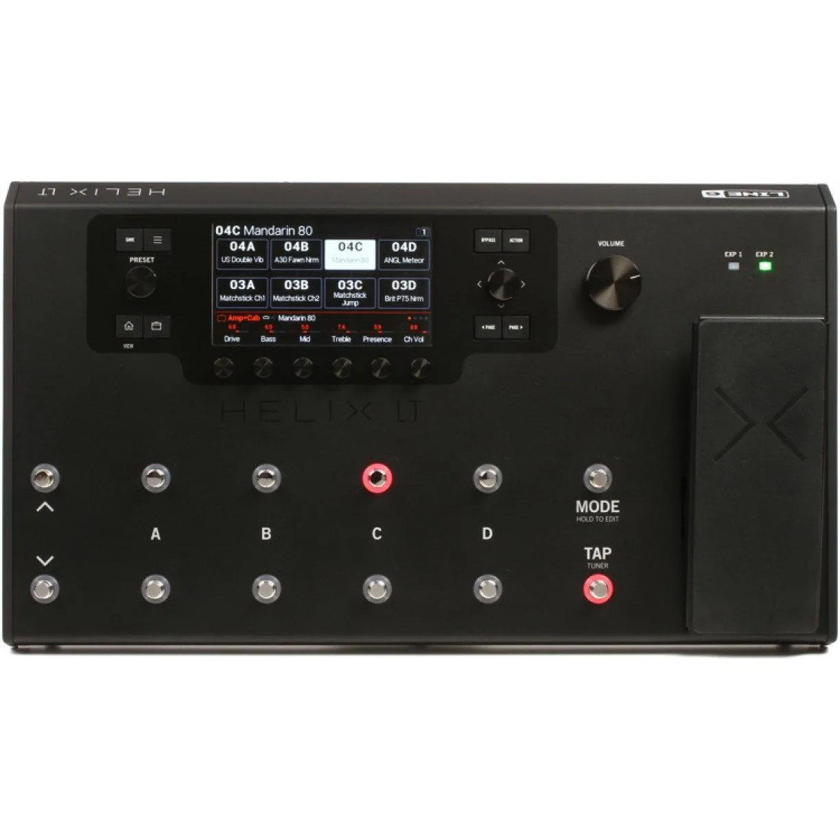 Line 6 Helix-LT Streamlined HX Guitar Effects Processor