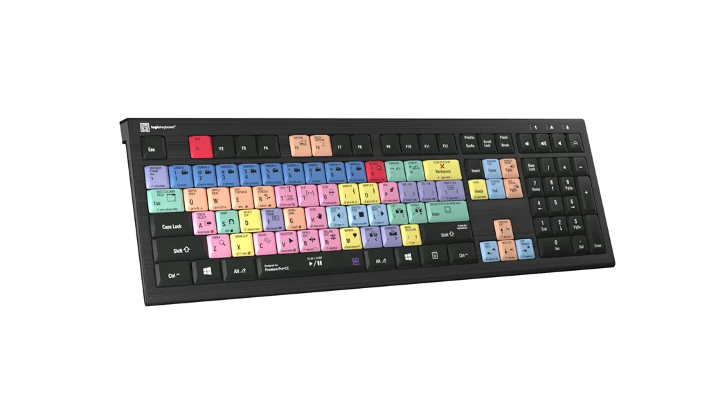 LogicKeyboard  Adobe Premiere Pro CC PC Astra 2 US LKB-PPROCC-A2PC-US