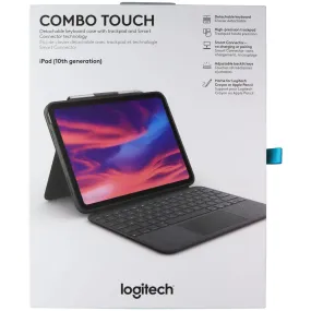 Logitech COMBO TOUCH Detachable Keyboard Case for iPad (10th generation)