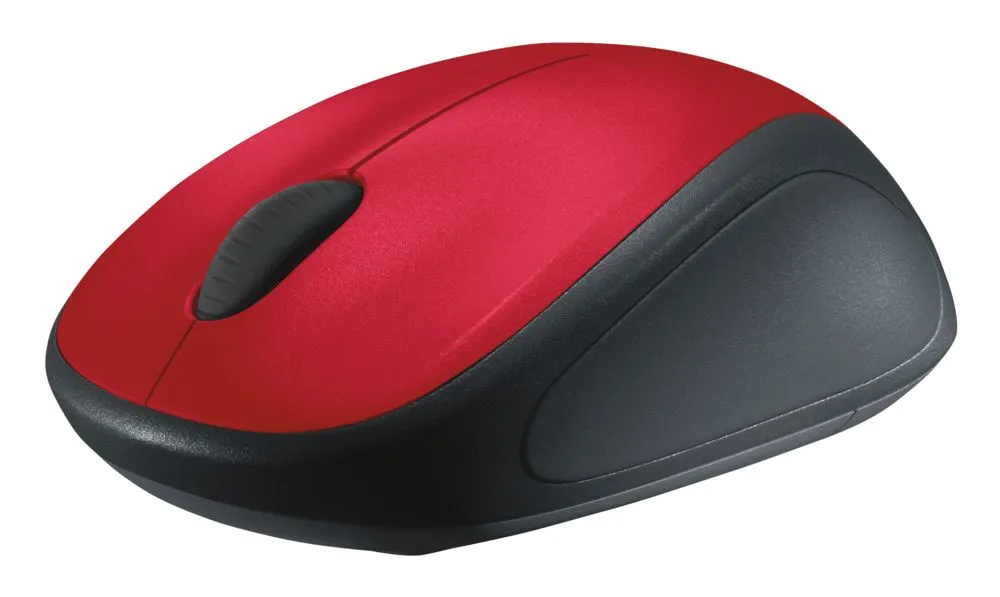 Logitech M235 Wireless Mouse 無線光學滑鼠 - Red 紅色 910-007130 原裝行貨