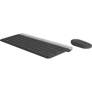 Logitech MK470 Slim Wireless Keyboard & Mouse Combo, USB Wireless RF