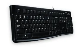 Logitech Usb Keyboard K120 Black Bulk