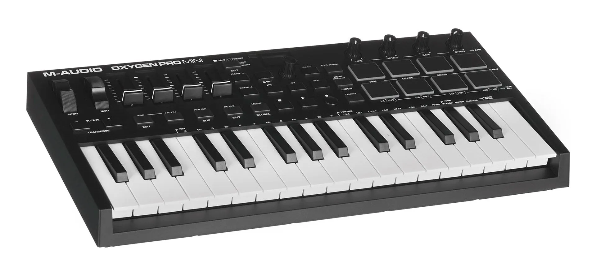 M-Audio Oxygen Pro Mini Midi Keyboard 32 Keys Usb Black