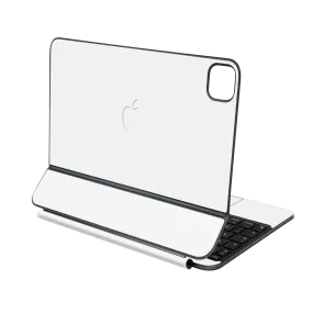 Magic Keyboard for iPad Pro 11” (M4, 2024) Soft-Touch POLAR White StealthMatte Skin