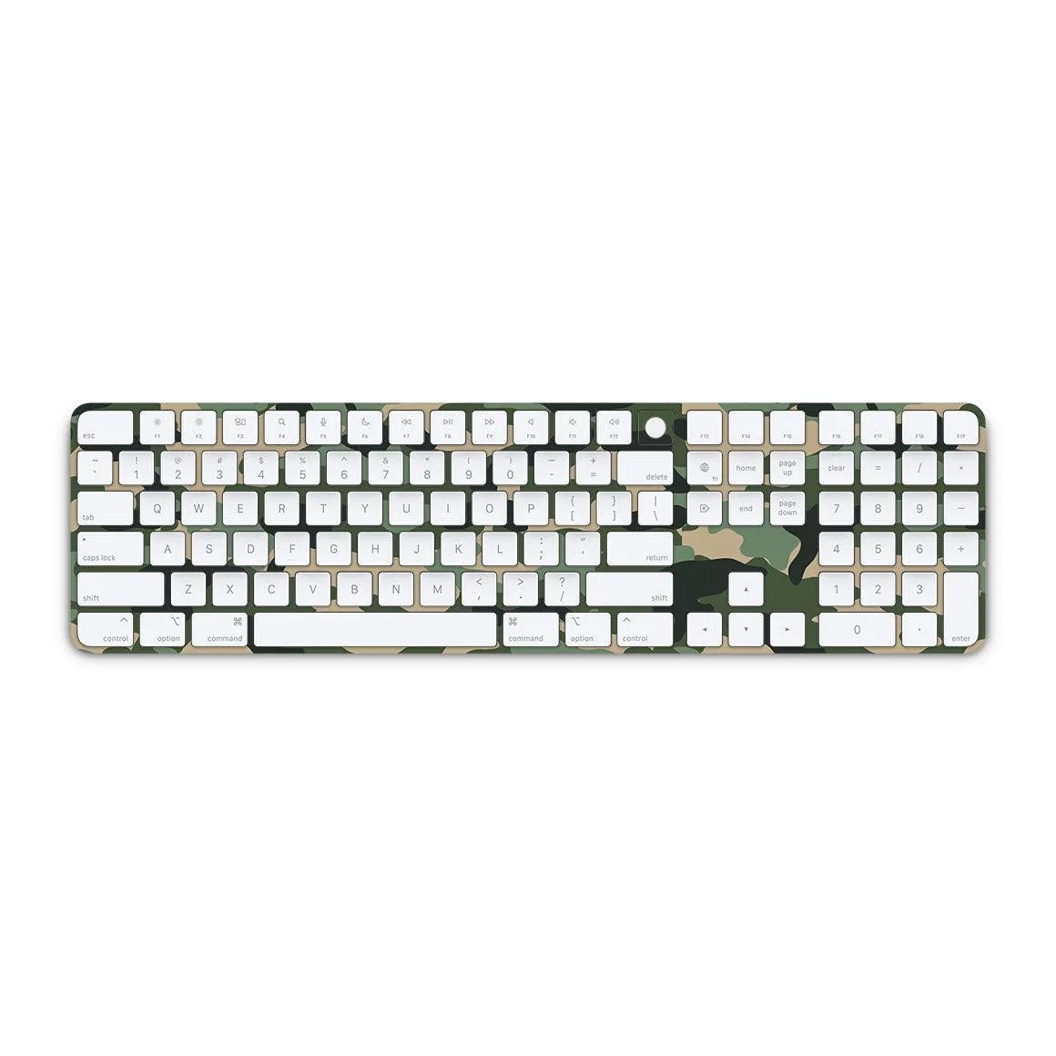 Magic Keyboard with Touch ID and Numeric Keypad Camo Series Skins