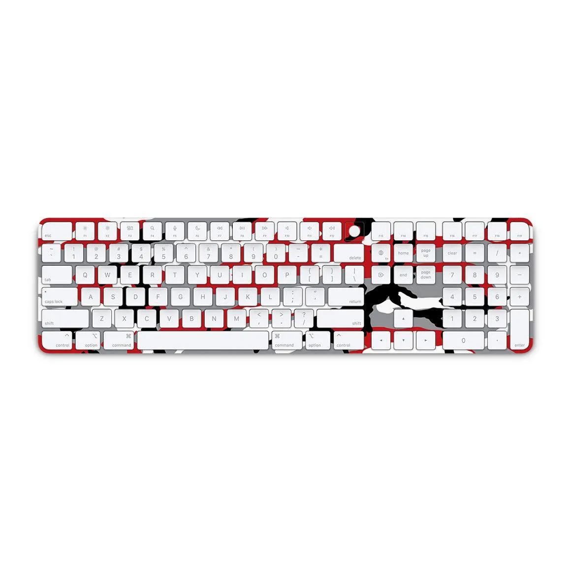 Magic Keyboard with Touch ID and Numeric Keypad Camo Series Skins