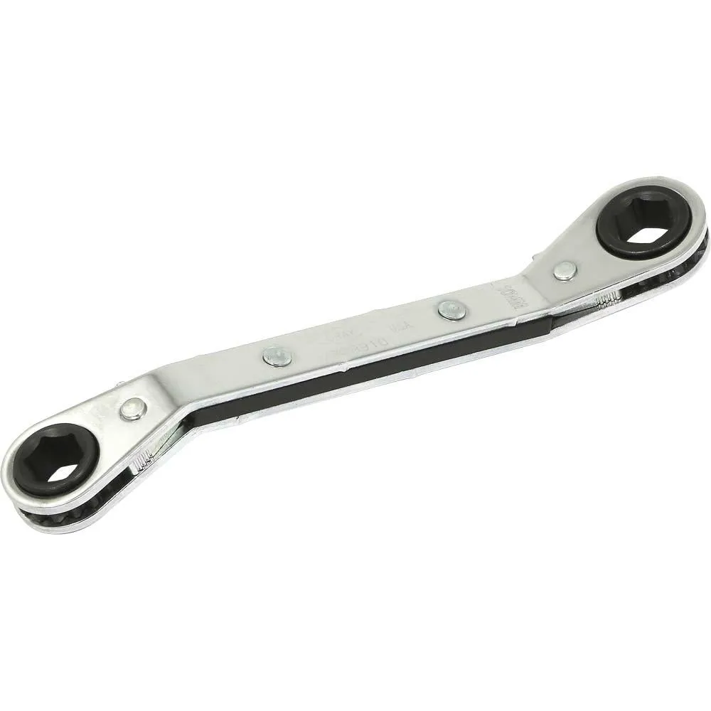 Metric 25° Offset Ratcheting Box End Wrenches - 6 Point