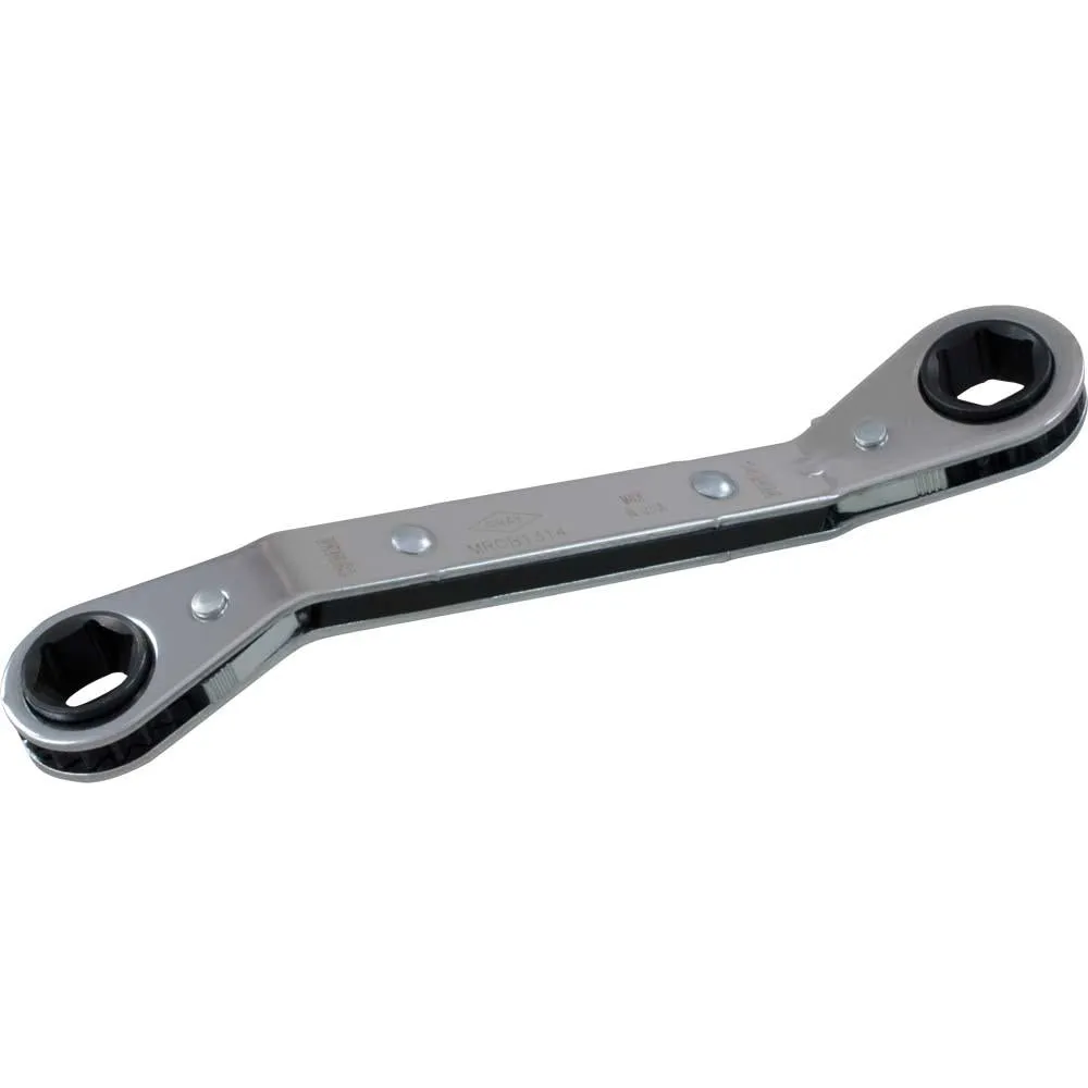 Metric 25° Offset Ratcheting Box End Wrenches - 6 Point