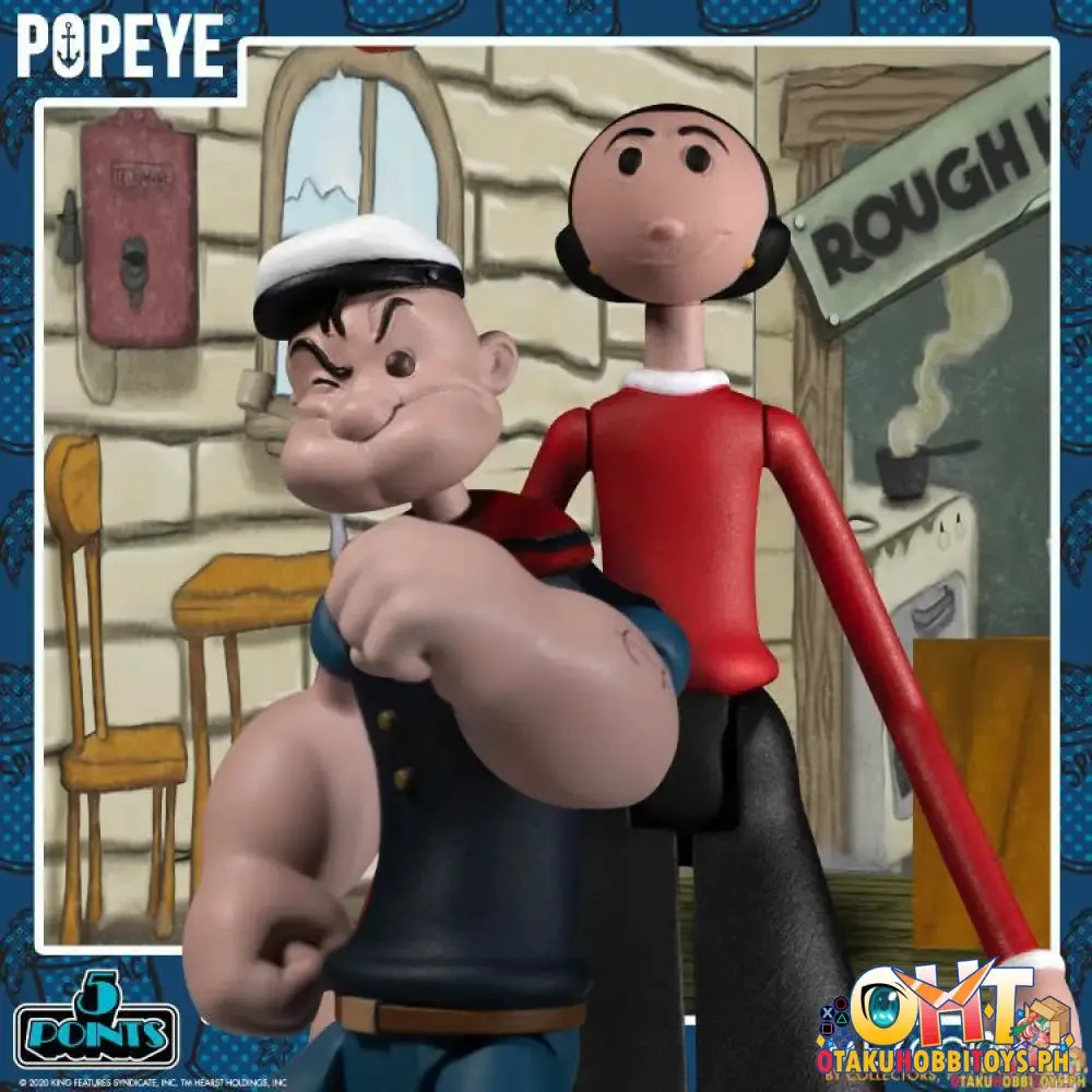 Mezco Popeye Deluxe Boxed Set