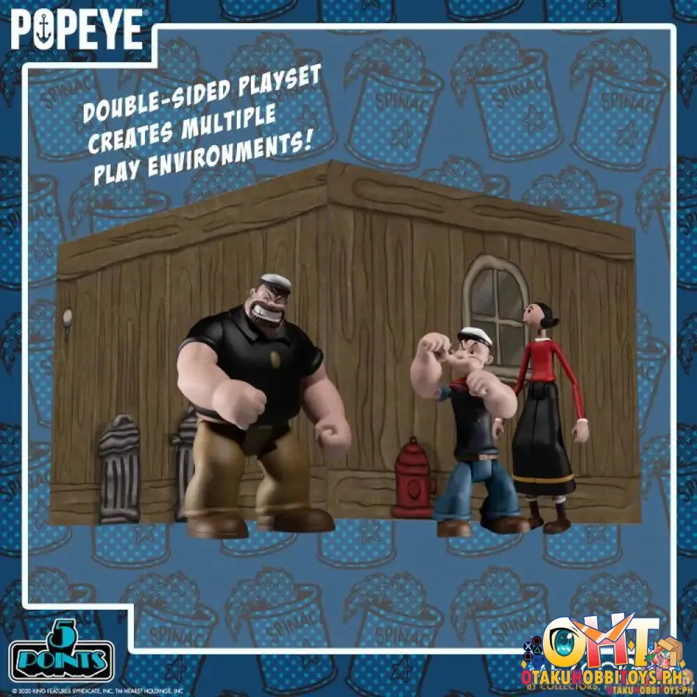 Mezco Popeye Deluxe Boxed Set