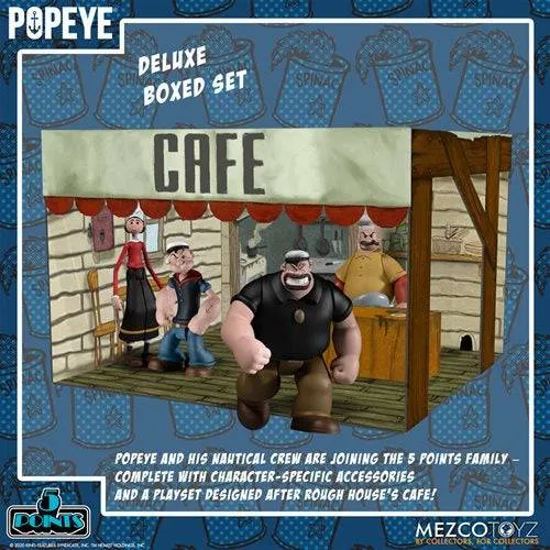 Mezco Toyz Popeye 5 Points Deluxe Box Set