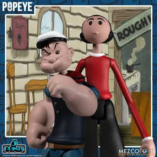 Mezco Toyz Popeye 5 Points Deluxe Box Set