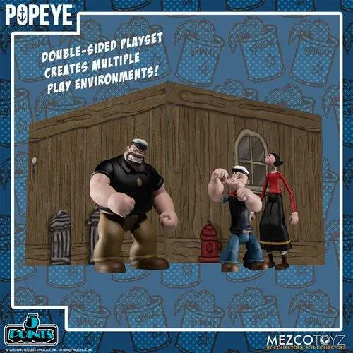 Mezco Toyz Popeye 5 Points Deluxe Box Set