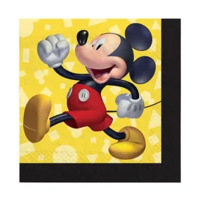 Mickey Mouse Forever beverage napkins, 16 per package