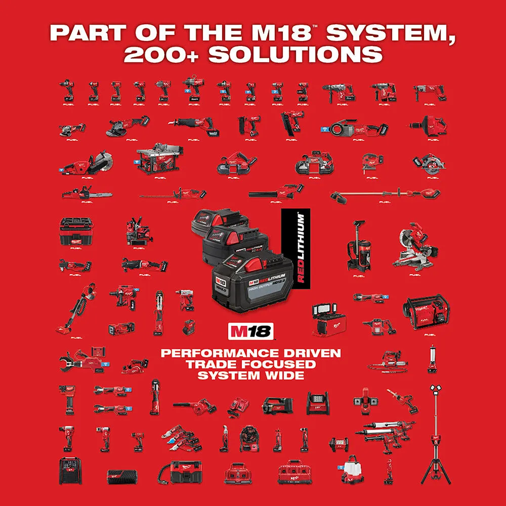 Milwaukee 2776R-21 M18 FORCE LOGIC 3” Underground Cable Cutter, Wireless Remote