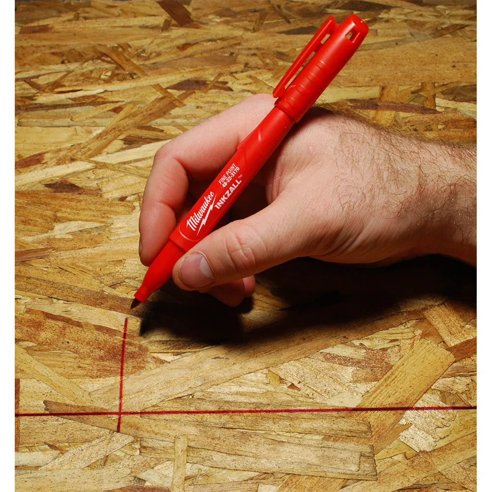 Milwaukee 48-22-3170 INKZALL Red Fine Point Marker