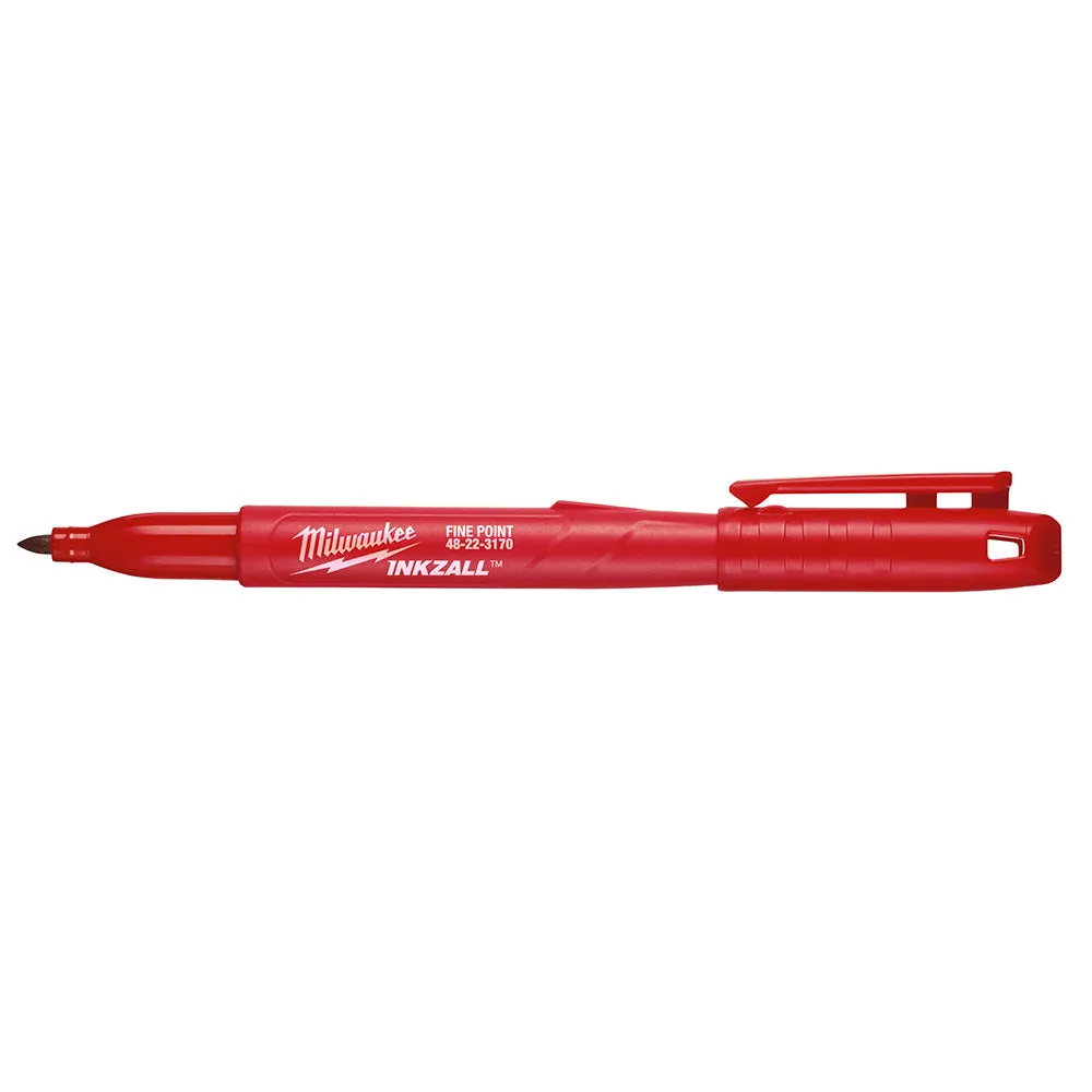 Milwaukee 48-22-3170 INKZALL Red Fine Point Marker