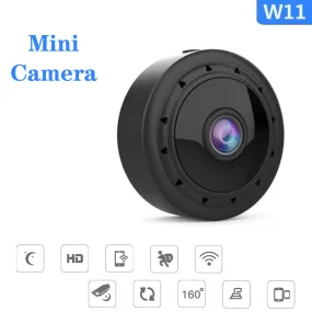 Mini Ip Camera Hd 1080P Wifi Beveiliging Remote Video Webcam Nachtzicht Draadloze Smart Home Human Motion Sensor W11 surveillance