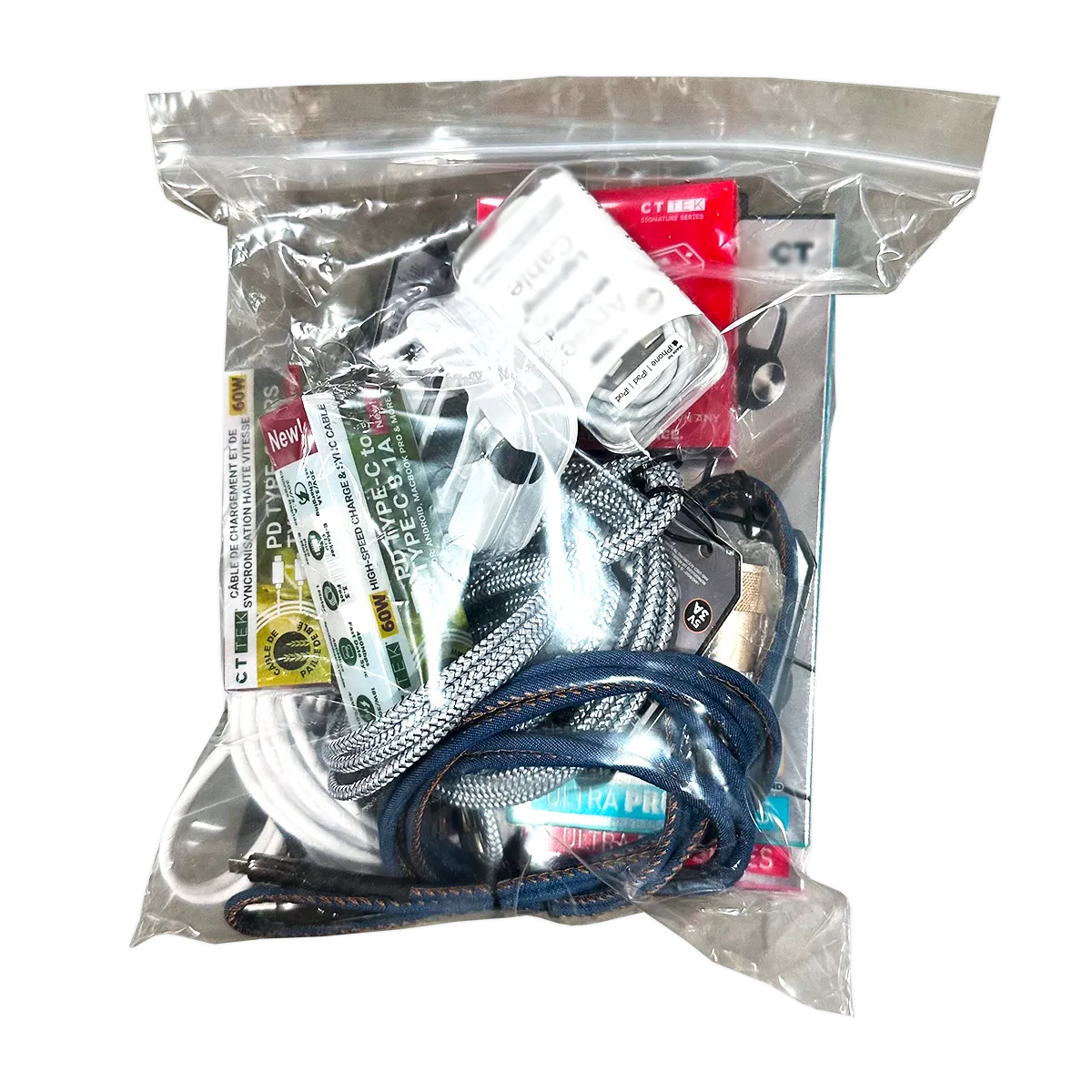 Mixed Bag of Tech Items - 12 Pieces Per Pack 25295